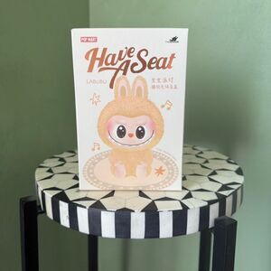 AUTHENTIC NIB SEALED labubu have a seat series blind box.